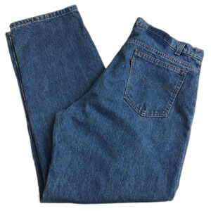 Vintage 1970s Levi's Orange Tab Denim Blue Jeans Men's Unisex 40 x 30 Straight